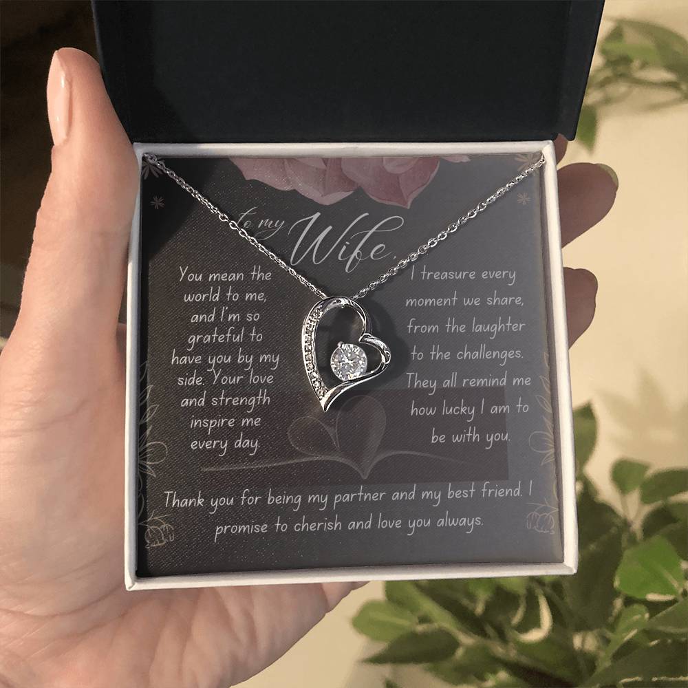 Zenifair Forever Love Necklace for Wife